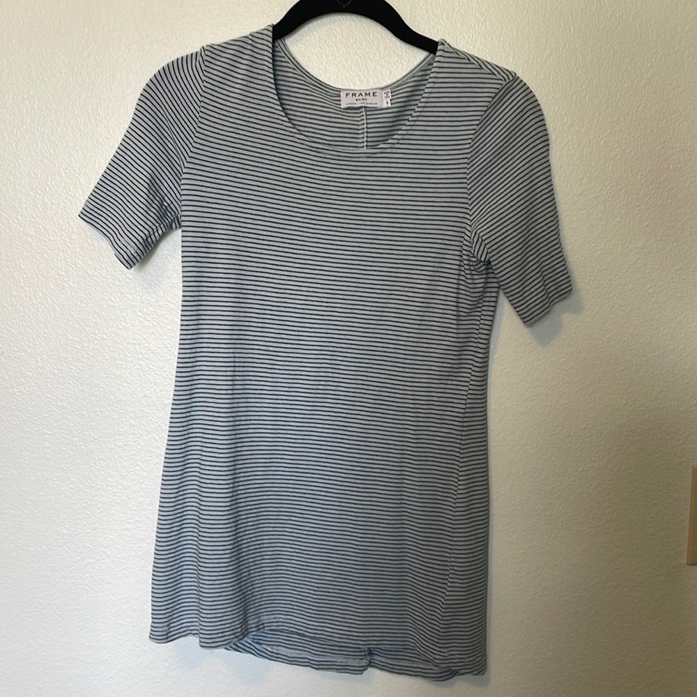 Frame Striped T Shirt S Small